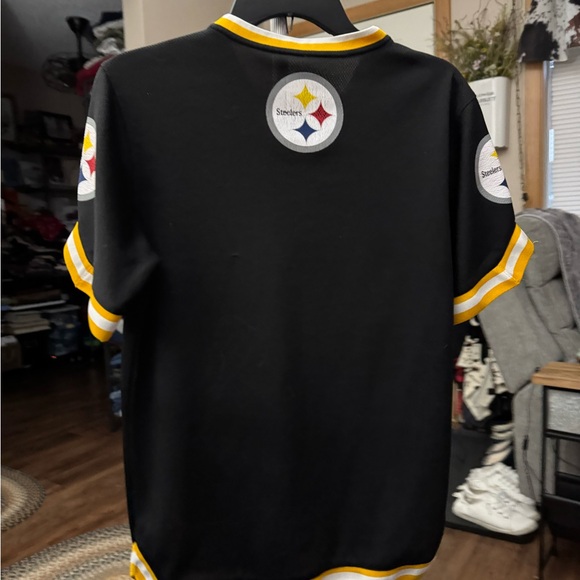 Pittsburgh Steelers Kids Jersey - Black and Gold - Picture 2 of 2